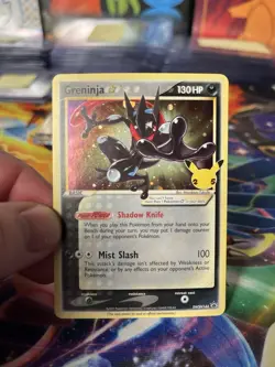 Pokemon NM Greninja Star SWSH144 Black Star Promo - Image 3