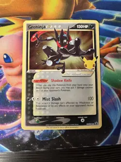 Pokemon NM Greninja Star SWSH144 Black Star Promo - Image 5