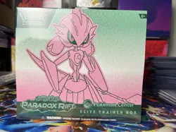 Pokemon Center Sealed Paradox Rift Iron Valiant Elite Trainer Box ETB - Image 5