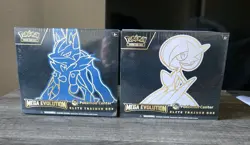 Pokemon Mega Evolution Pokemon Center Elite Trainer Box ETB Set of 2 (Sealed) - Image 1