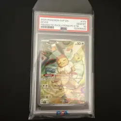 Pokemon Eevee TCG 173 Promo Card Pokemon Center PSA 10 Gem Mint - Image 1