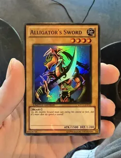 Yu-Gi-Oh! Alligator's Sword World Championship Series 2011 Super Rare WP11-EN012 - Image 1