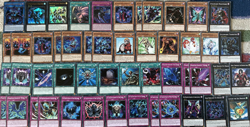 YuGiOh Phantom Knights Deck & Extra Deck Burning Abyss, Evilswarm Link + XYZ - Image 1