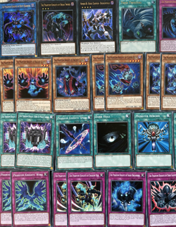 YuGiOh Phantom Knights Deck & Extra Deck Burning Abyss, Evilswarm Link + XYZ - Image 2