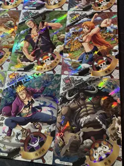 One Piece Set of 12 Collectible Character Anime SSR SR Cards CCG Luffy Nami - Image 4