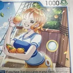 Nami P-053 P, (Promo card), One Piece card, nuisuke Tag Nico Robin Zoro Luffy - Image 1