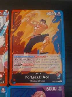 15 x One Piece TCG Leaders Monkey D Luffy, Gol D Roger, Smoker, Oden, Ace & more - Image 3