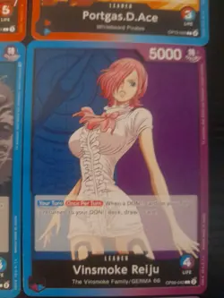 15 x One Piece TCG Leaders Monkey D Luffy, Gol D Roger, Smoker, Oden, Ace & more - Image 4