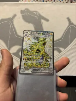 Tyranitar ex 211/197 (OBF) Obsidian Flames NM Full Art Pokemon Card - Image 5
