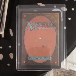 Magic: The Gathering Sarcomancy Enchantment 1997 Black Daren Bader Card - Image 1