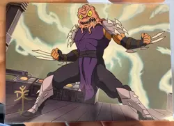 Krang & Shredder Art Card (Gold-Stamped Signature) MTG Art Series 31/54 TMNT - Image 1