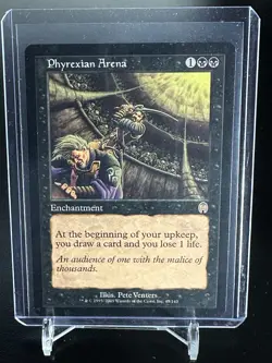 Phyrexian Arena Apocalypse 2001 MTG Black Enchantment NM - Image 1