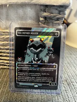 Big Mother Mouser (Borderless) (Surge Foil) Teenage Mutant Ninja Turtles - Image 1