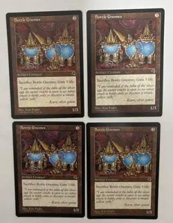 MTG 4X TEMPEST BOTTLE GNOMES NM MAGIC THE GATHERING CREATURE ARTIFACT UNCOMMON - Image 3