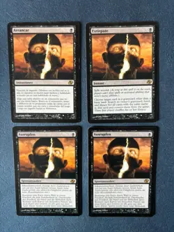 MTG 4X PLANAR CHAOS EXTIRPATE MAGIC THE GATHERING GERMAN + ITALIAN + ENGLISH - Image 5