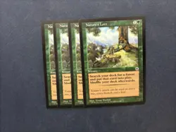 MTG 4X PORTAL NATURE'S LORE NM MAGIC THE GATHERING GREEN COMMON ENGLISH - Image 4