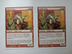 MTG 2X 9TH EDITION GOBLIN KING NM MAGIC THE GATHERING RARE RED CREATURE ENGLISH - Image 5