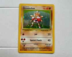 Hitmonchan Holo Rare 7/102 - Pokemon TCG Base Set - MP Condition - WOTC 1999 - Image 1