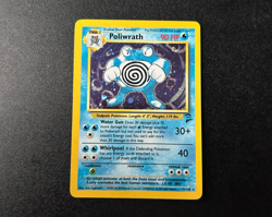 Poliwrath Holo w/ Swirl - Pokemon Base Set 2 Unlimited - 15/130 - LP Condition - Image 1