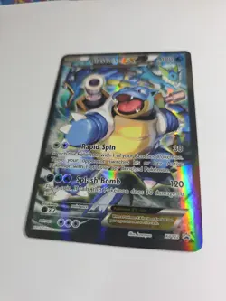 Pokemon TCG Blastoise EX XY122 Black Star Promo - NM standard size card - Image 3