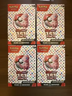 151 Booster Bundle - SV: Scarlet & Violet 151 (MEW) Pokemon TCG Sealed New - Image 1