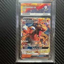 Pokemon Tcg Charizard GX 20/147 Ace 9 Mint Burning Shadows - Image 1