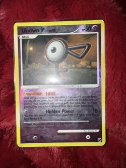 Pokemon Unown Figure Reverse Holo, 56/106, Great Encounters Series - Image 1