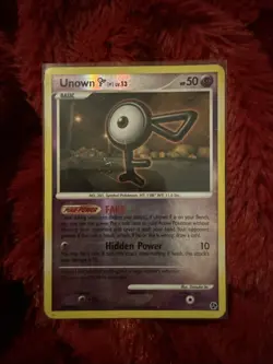 Pokemon Unown Figure Reverse Holo, 56/106, Great Encounters Series - Image 2