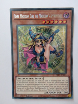 YuGiOh! Dark Magician Girl the Magician's Apprentice ALIN-EN004 - Secret 1st Ed - Image 1