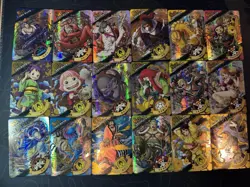 One Piece Set of 18 Collectible Character Anime GR SSR Holo Cards CCG Luffy Nami - Image 1