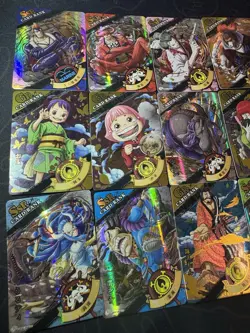 One Piece Set of 18 Collectible Character Anime GR SSR Holo Cards CCG Luffy Nami - Image 2