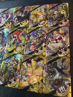 One Piece Set of 18 Collectible Character Anime GR SSR Holo Cards CCG Luffy Nami - Image 5
