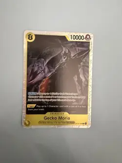 One Piece Card Game TCG Gecko Moria OP14-104 SR M/NM Condition - Image 1