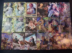 One Piece Set of 18 Collectible Character Anime Waifu Onsen Luffy Nami Reiju - Image 1