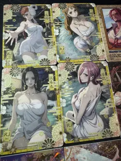 One Piece Set of 18 Collectible Character Anime Waifu Onsen Luffy Nami Reiju - Image 2