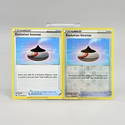 Pokemon Evolution Incense Trainer Item Card 163/202 Reverse Holo & Non Holo NM - Image 1