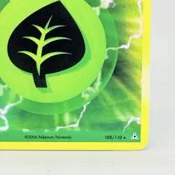 Pokemon TCG Grass Energy Holon Phantoms Holographic Card 105/110 Holo NM - Image 4