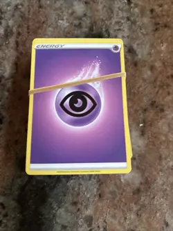 Pokemon Psychic Energy Bulk Lot 110 Cards Basic Energy NM/LP Deck Building - Image 1