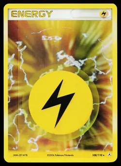Lightning Energy 108/110 Holo Rare Holon Phantoms Pokemon Card - Image 1