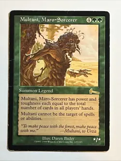Magic The Gathering Urza's Legacy Multani, Maro-Sorcerer #107/143 MTG TCG CCG - Image 1
