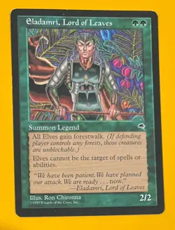 MTG ELADAMRI, LORD OF LEAVES Tempest (OldManMTG 003-994) - Image 1