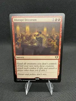 Disrupt Decorum Commander Masters Regular - Image 1