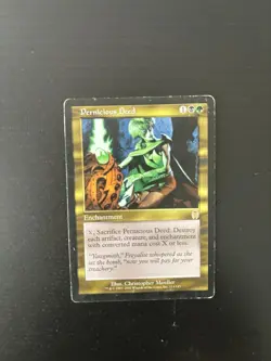MTG APOCALYPSE PERNICIOUS DEED PLAYED MAGIC THE GATHERING ENGLISH ENCHANTMENT - Image 3