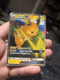 Raichu GX 20/68 - Hidden Fates Ultra Rare - Pokemon TCG (NM) - Image 1