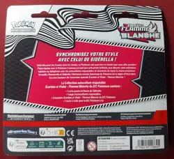 POKEMON Flamme blanche EV 10.5 Tripack collection autocollant Blister Neuf VF - Image 2