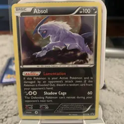 Pokemon TCG Absol XY178 Holo Black Star Promo Card - Image 1