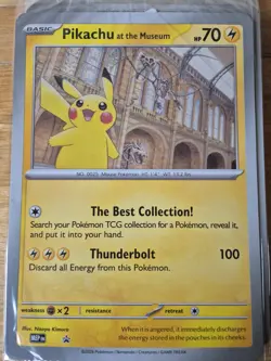 Pikachu At The Museum, Pokemon X Natural History Museum Jumbo Promo x 5 - Image 2