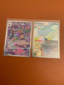 cartes Pokemon lot de 8 cartes AR HEROS TRANSCENDANT VF NM - Image 2