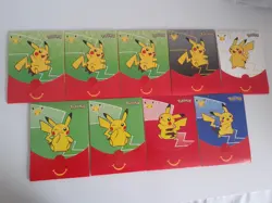 McDonalds Pokemon 25th Anniversary Promo Booster Packs x 9, New & Sealed - Image 1