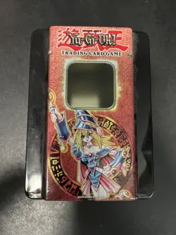 Yu-Gi-Oh! Vintage Empty Dark Magician Girl Metal Tin 2005 Original - Image 1